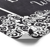 Wedding Seating Chart, Sit "where"-Poster Poster (Hoek)