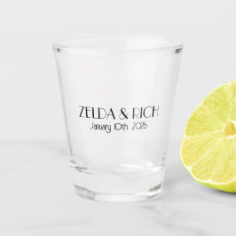 Wedding Shot Glass Glas