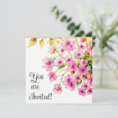 Wedding Shower invitation (Debout devant)