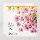 Wedding Shower invitation Kaart (Voorkant / Achterkant)