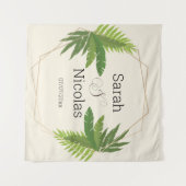 Wedding shower wall poster personalized wandkleed (Voorkant (horizontaal))