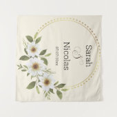 Wedding shower wall poster personalized wandkleed (Voorkant (horizontaal))