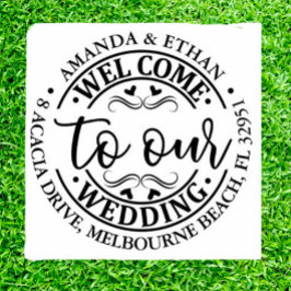 Wedding  Simple  Zelfinktende Stempel