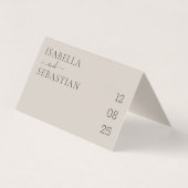 Wedding Soft Beige QR Code Playlist (Back)