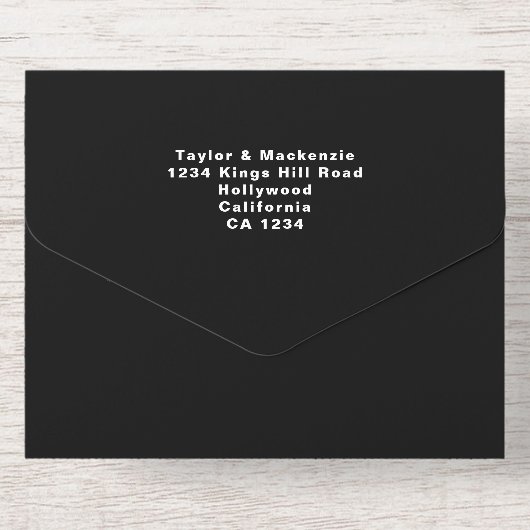 Wedding Sounds Gay Fun Rainbow Pride All In One Uitnodiging (Achterzijde)