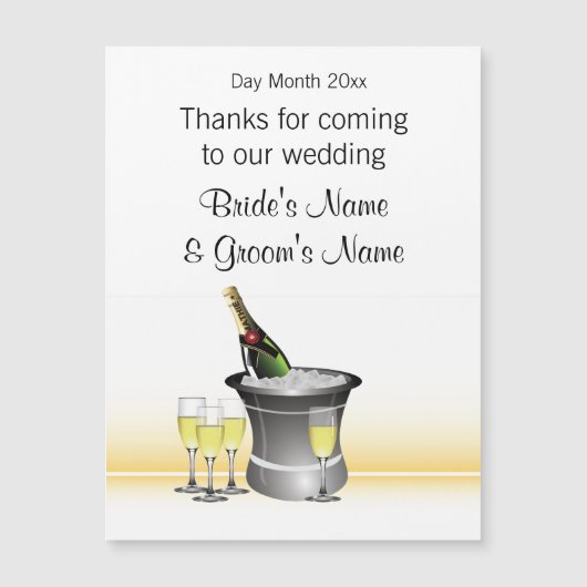 Wedding Souvenirs, cadeaus, spoelen voor gasten (Voorkant)