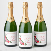 Wedding Sparkling Wijnetiket (Flessen)