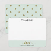 Wedding St. Patrick's Day Dank u van Beide Notitiekaartje (Voorkant / Achterkant)