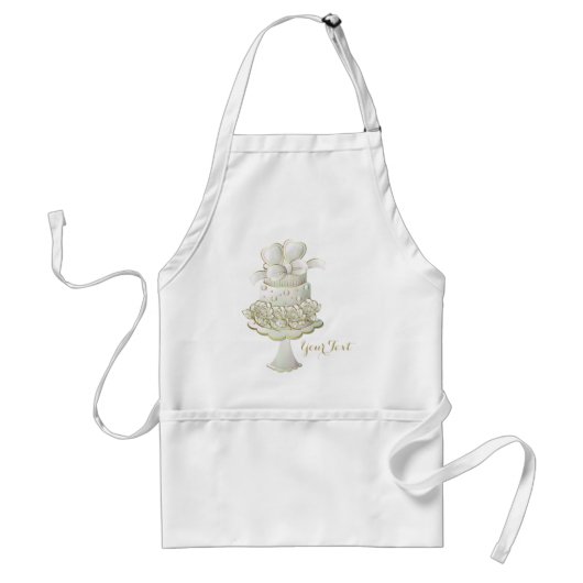 Wedding Standard Apron Standaard Schort (Voorkant)