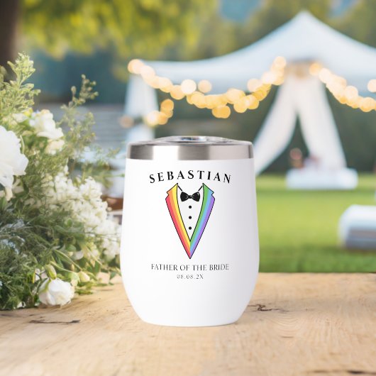 Wedding Tuxedo Personalized  Father of the Bride (Mariage (pivoté))