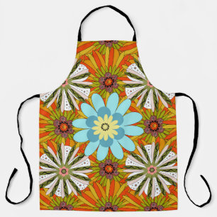 Wedding-uitnodiging. Abstracte florale achtergrond Schort