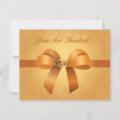 Wedding-uitnodigingen met twee kanten kaart (Voorkant)