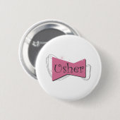 Wedding Usher Button (Voorkant /achterkant)