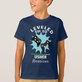 Wedding Usher Gavelled Up Gamer Grappig T-shirt