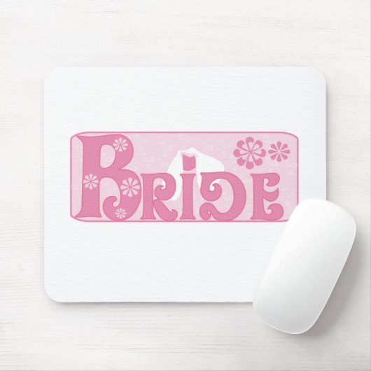 Wedding Veil Bride Muismat (Met muis)