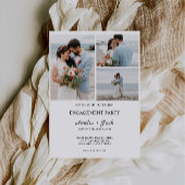 Wedding Verloving foto uitnodiging Sjabloon