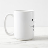 Wedding Verloving Heart de heer Mrs. Persoonlijke  Koffiemok (Links)