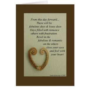 Wedding Verse - Vanaf deze dag naar voren...