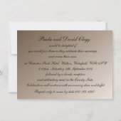 Wedding Vows Renewal Aangepaste fotouitnodiging Kaart (Achterkant)