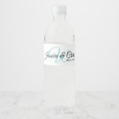 Wedding Water Fles Label 006 Waterfles Etiket (Voorkant)