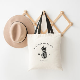 Wedding Welcome Bag   ananasmonogram Tote Bag