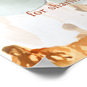 Wedding Welcome Sign | Blush Peach Floral Poster (Hoek)