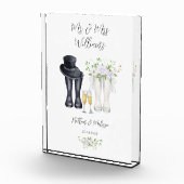 Wedding Welly Boots Fotoblokken (Rechts)