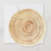 Wedding Wood Cut Unique Custom Invitation (Dos)