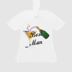 Weddings Beste man Ornament