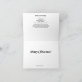 Weddle Behandelde Kerstmis van de Brug Feestdagen Kaart (Binnen)