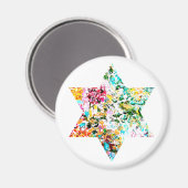 wedergeboorte-ster magneet (Voorkant / Achterkant)