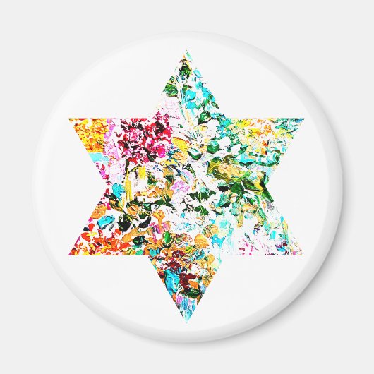 wedergeboorte-ster magneet (Voorkant)