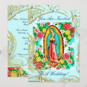 WEDERINVITATIE - VIRGIN VAN GUADALUPE KAART (Voorkant / Achterkant)