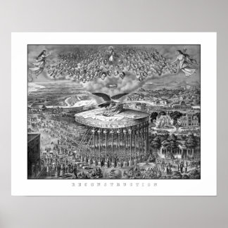 Wederopbouw — Burgeroorlog Poster