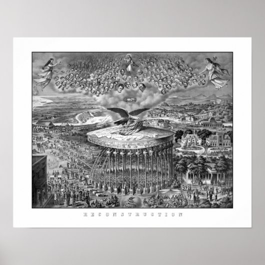 Wederopbouw — Burgeroorlog Poster (Voorkant)