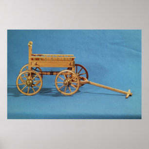 Wederopbouw van een gevonden chariot poster
