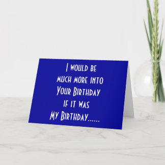"WEDERZIJDSE BIRTHDAY-HUMOR" VOOR UW BIRTHDAY KAART