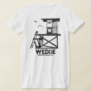 Wedge Tower T-Shirt (Dames) Newport Beach, Ca