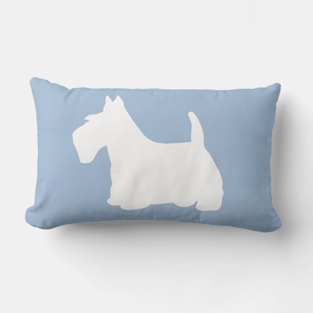 Wedgewof Scottish Terrier Pillow Kussen (Voorkant)