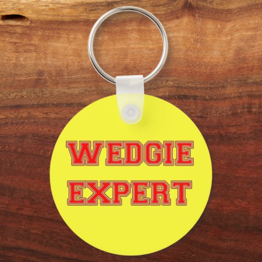 Wedgie Expert Sleutelhanger (Voorkant)