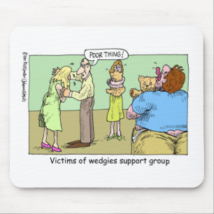 Wedgie Support Group Cartoon Gifts & Collectibles Muismat