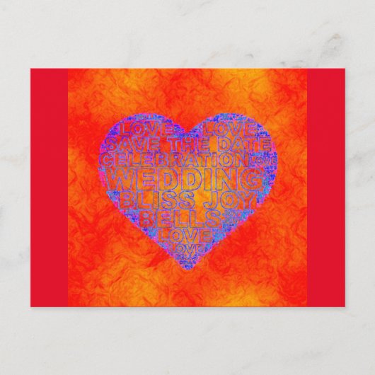 WEDING BRIEFKAART (Voorkant)