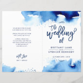 WEDING CEREMONY waterverf met handschrift (Voorkant)