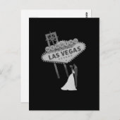 WEDING in het Briefkaart van Fabulous Las Vegas (Voorkant / Achterkant)