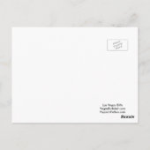 WEDING in het Briefkaart van Fabulous Las Vegas (Achterkant)