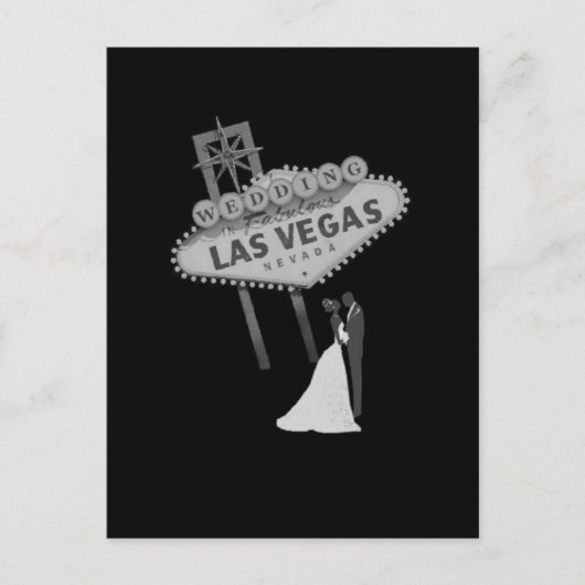 WEDING in het Briefkaart van Fabulous Las Vegas (Voorkant)