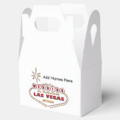 WEDING IN LAS VEGAS GABLE FAVOR BOX BEDANKDOOSJES (Geopend)
