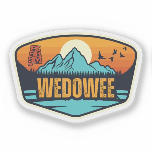 Wedowee, Alabama Sticker (Voorkant)