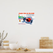  wedstrijd Spa 1955 Poster (Keuken)