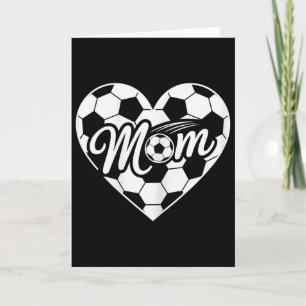 Wedstrijd Team Sporten Hart Moederdag Voetbal Moed Kaart